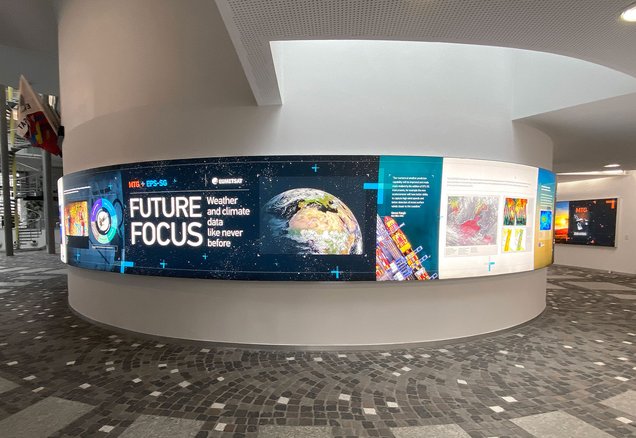 Cajas de luz LED curvas (recepción) – EUMETSAT Cajas de luz LED curvas (recepción) – EUMETSAT