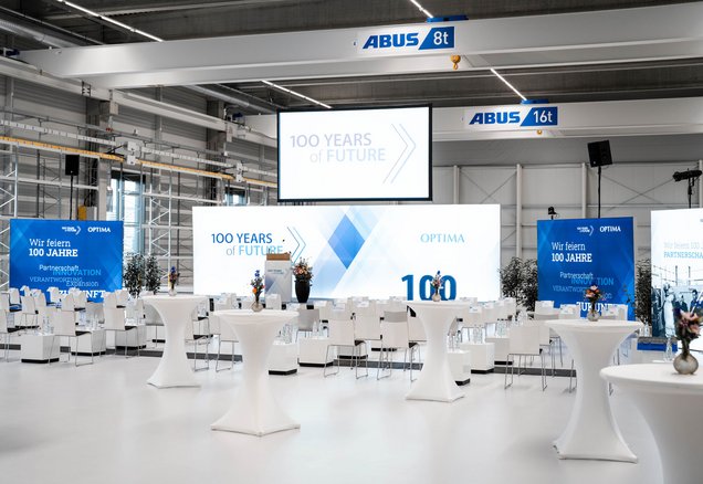 Caja de luz LED como pared de exposición – OPTIMA packaging group GmbH Caja de luz LED como pared de exposición – OPTIMA packaging group GmbH