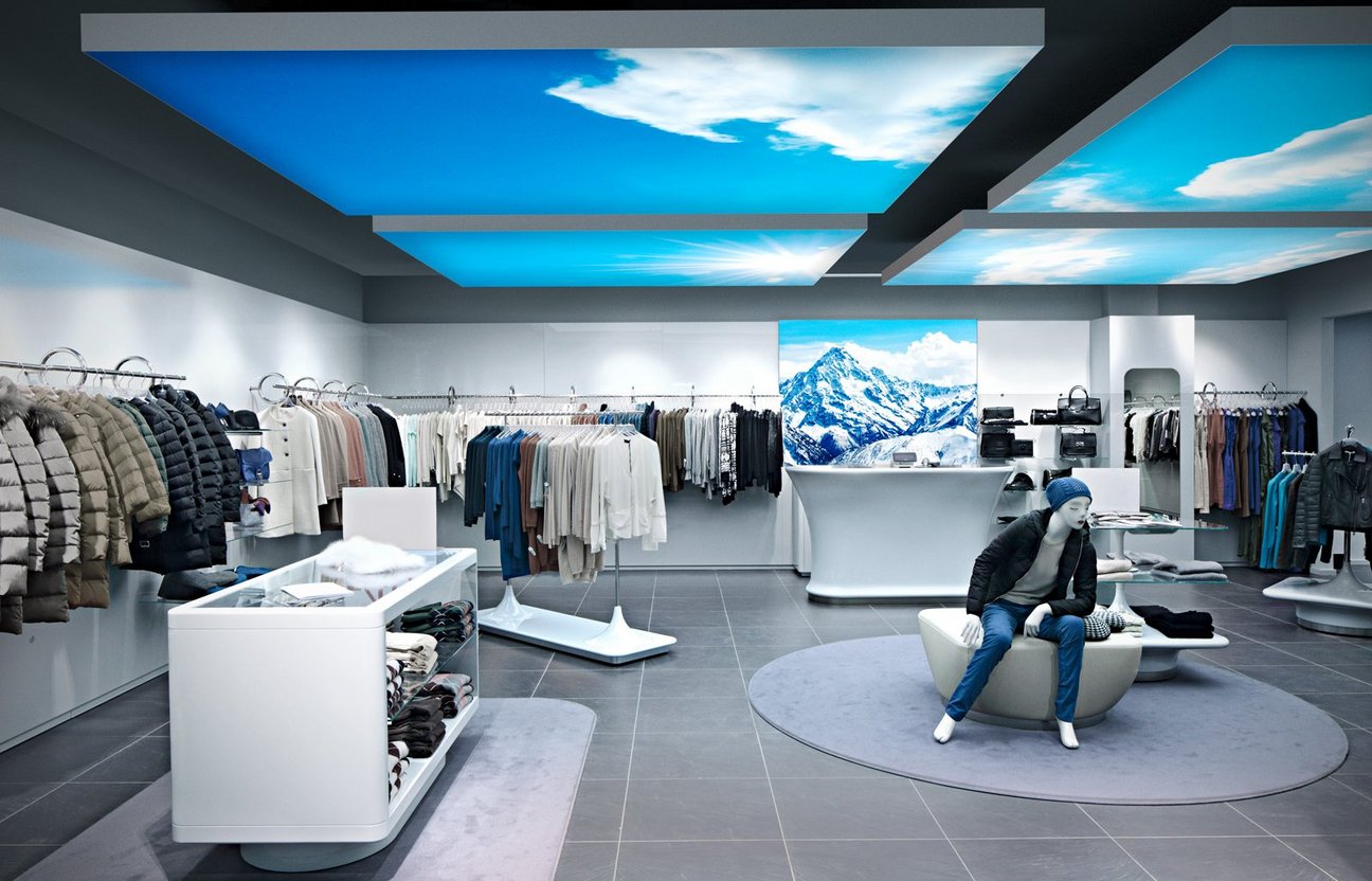 Leuchtkasten als Deckenabhängung 3 Leuchtkasten als Deckenabhängung 3